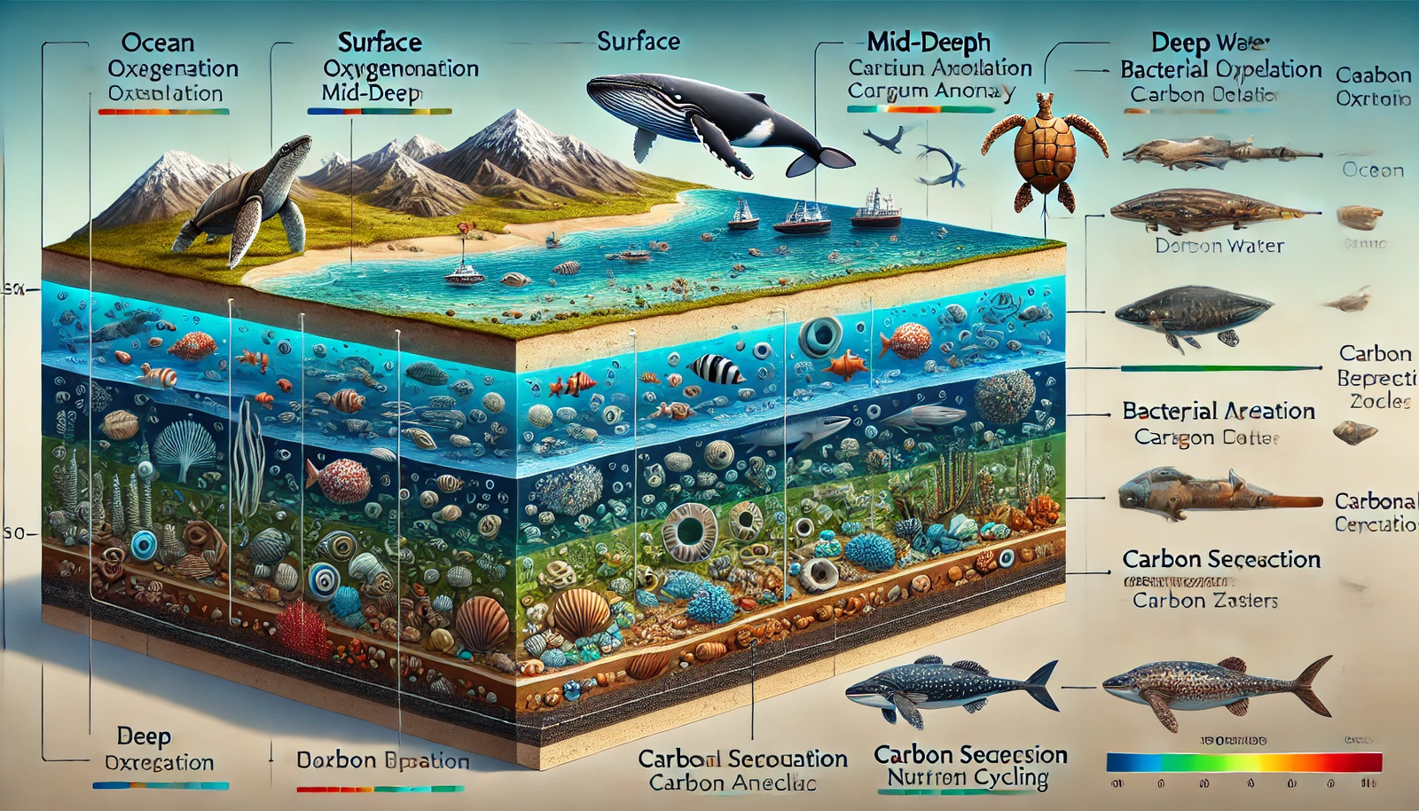 Ocean oxygenation and the global carbon budget